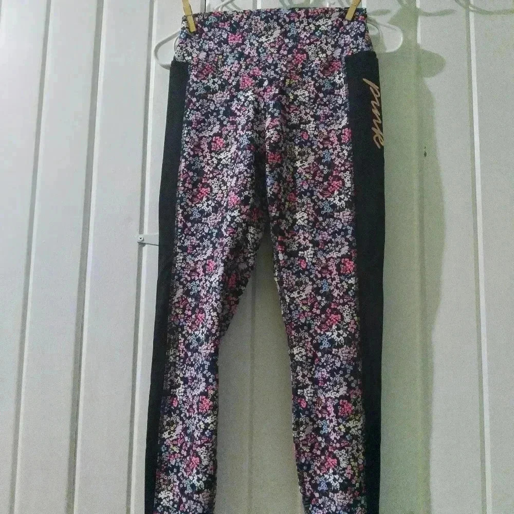 Vs pink ultimate high waist ankle leggings-small like new